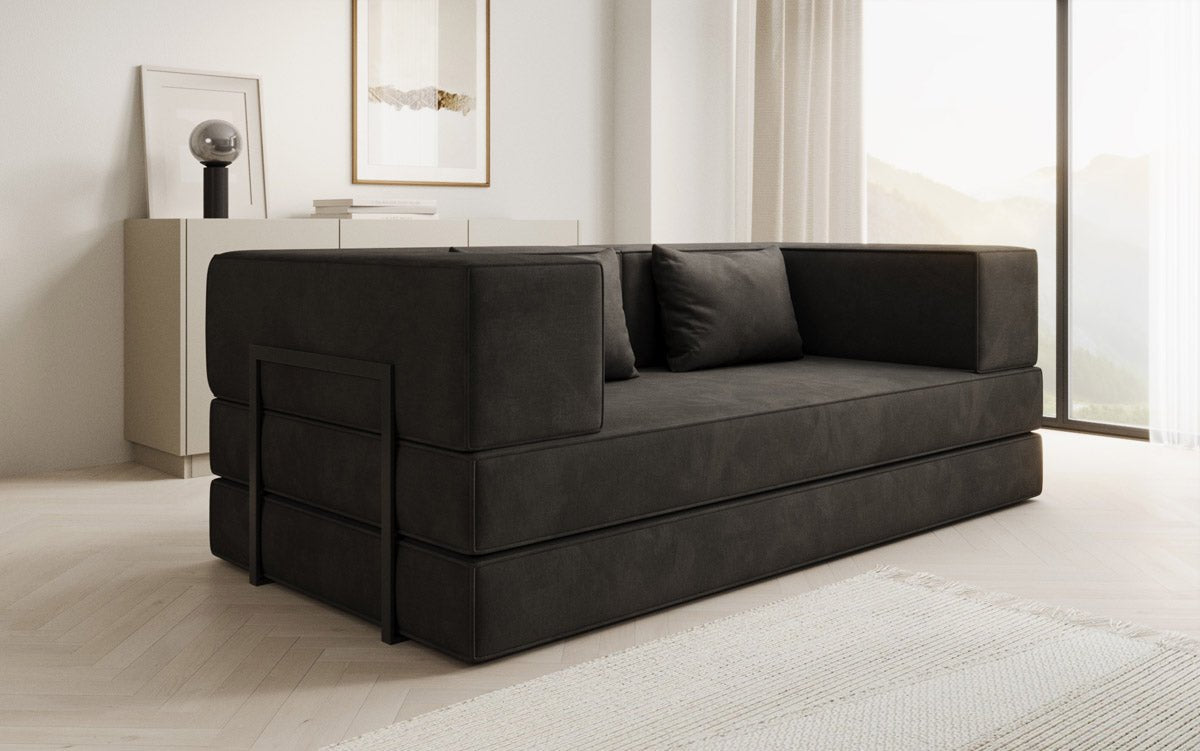 Designer Sofa Lazy 3 Sitzer in Samt