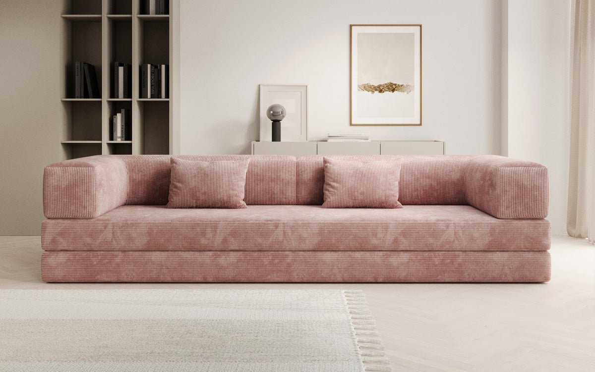 Designer Sofa Lazy 3 Sitzer XXL in Cord