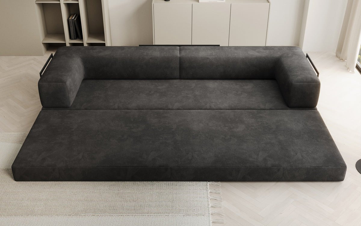 Designer Sofa Lazy 3 Sitzer XXL in Cord