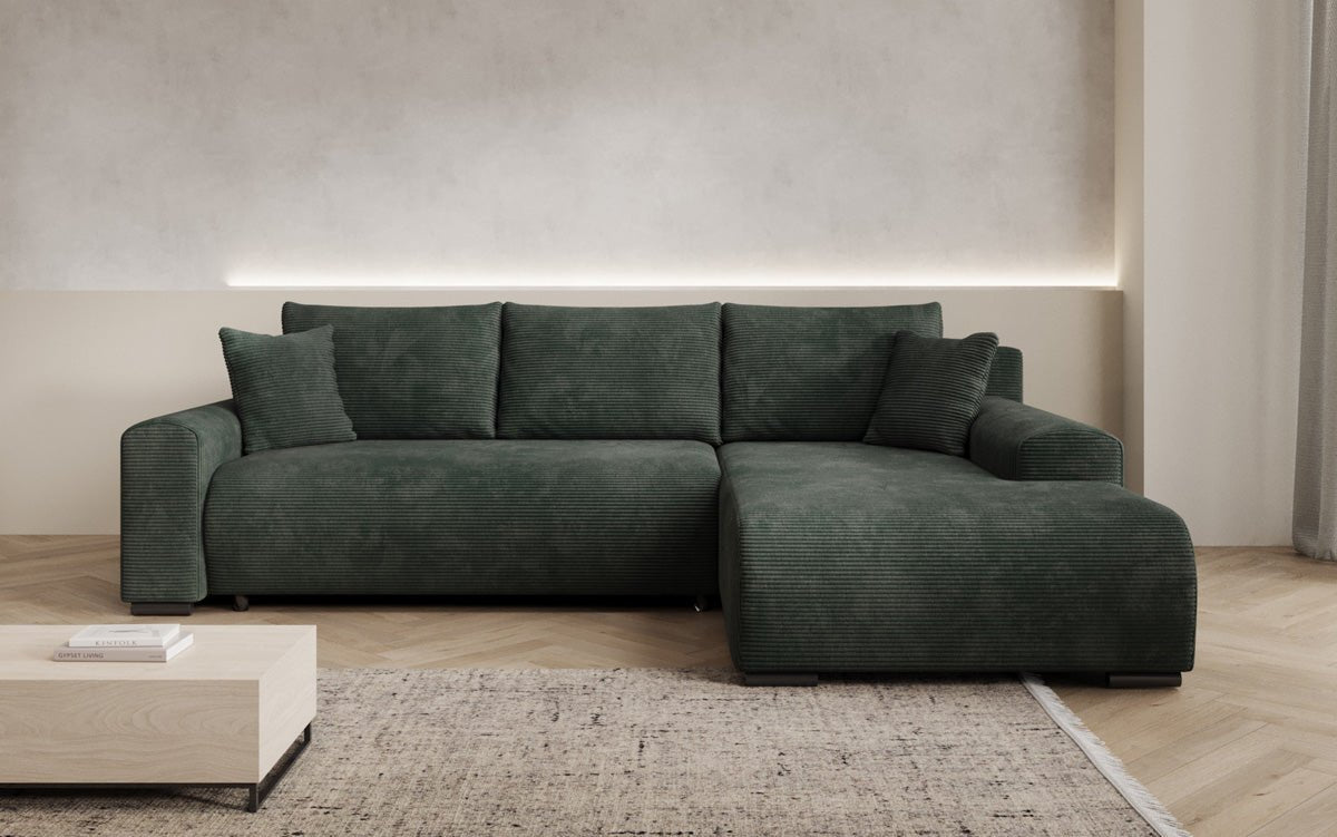 Designer Sofa Hanna mit Schlaffunktion und Stauraum