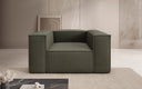 Designer Sofa-Sessel Lesley in Bouclé