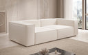 Designer Sofa Lesley 3 Sitzer in Strukturstoff