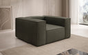 Designer Sofa-Sessel Lesley in Bouclé