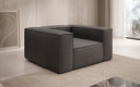 Designer Sofa-Sessel Lesley in Bouclé