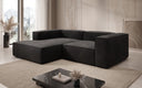 Designer Ecksofa Lesley Mini in Samt