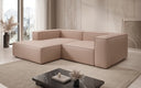 Designer Ecksofa Lesley Mini in Echtleder