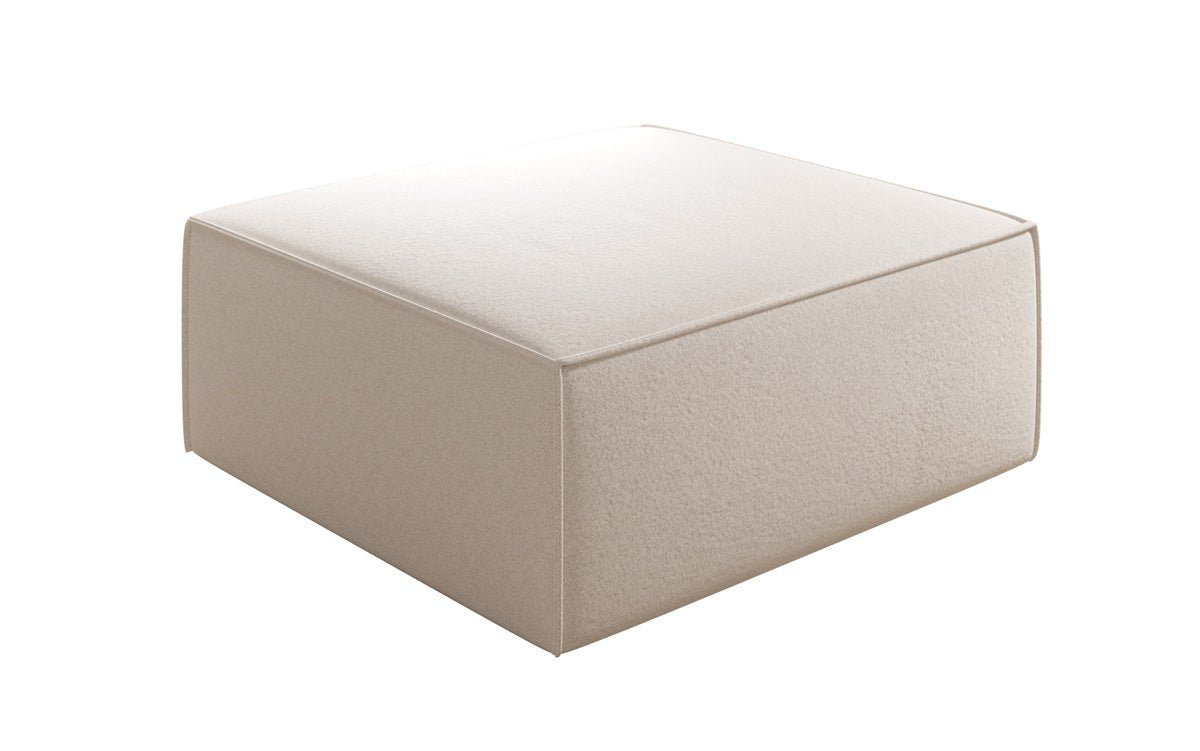 Beistellhocker Lesley in Strukturstoff