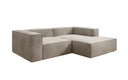 Designer Ecksofa Lesley Mini in Samt
