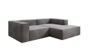 Designer Ecksofa Lesley Mini in Samt