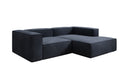 Designer Ecksofa Lesley Mini in Samt