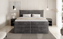 Boxspringbett Stella mit Stauraum in Cord