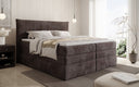 Boxspringbett Stella mit Stauraum in Cord