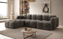 Designer Ecksofa Celly in Samt