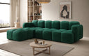 Designer Ecksofa Celly in Samt