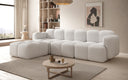 Designer Ecksofa Celly in Bouclé