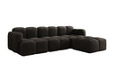 Designer Ecksofa Celly in Samt