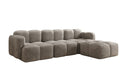 Designer Ecksofa Celly in Samt