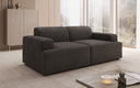 Designer 2 Sitzer Sofa Monza  in Samt