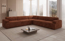 Designer Ecksofa Monza Wohnlandschaft XXL in Cord