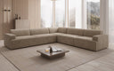 Designer Ecksofa Monza Wohnlandschaft XXL in Samt