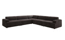 Designer Ecksofa Monza Wohnlandschaft XXL in Samt