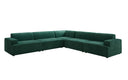 Designer Ecksofa Monza Wohnlandschaft XXL in Samt