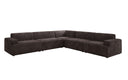 Designer Ecksofa Monza Wohnlandschaft XXL in Cord