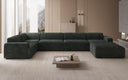 Designer Sofa Monza U XXL in Cord