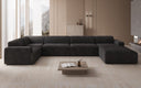 Designer Sofa Monza U XXL in Cord