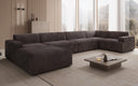Designer Sofa Monza U XXL in Cord