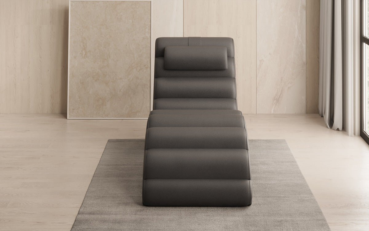 Designer Relax-Liege Malina in Echtleder