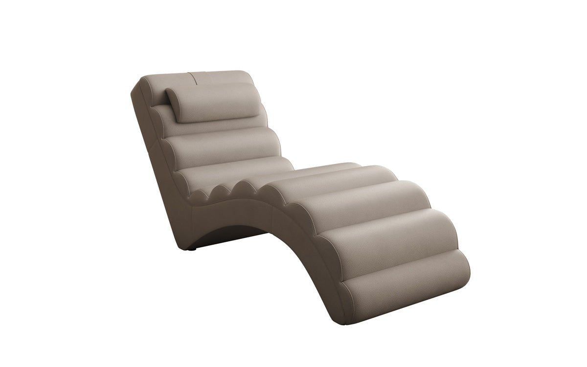 Designer Relax-Liege Malina in Echtleder