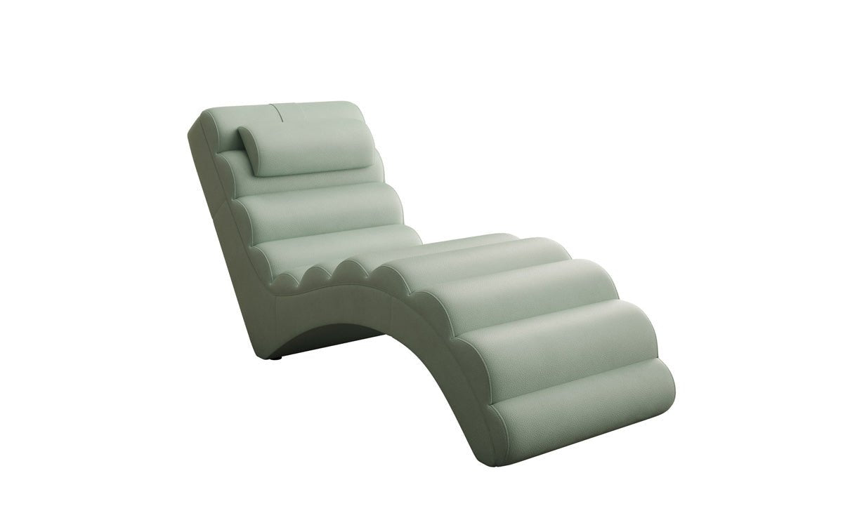 Designer Relax-Liege Malina in Echtleder