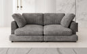 Designer 2 Sitzer Sofa Thalessa in Cord