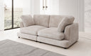 Designer 2 Sitzer Sofa Thalessa in Cord