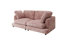 Designer 2 Sitzer Sofa Thalessa in Cord