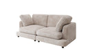 Designer 2 Sitzer Sofa Thalessa in Cord