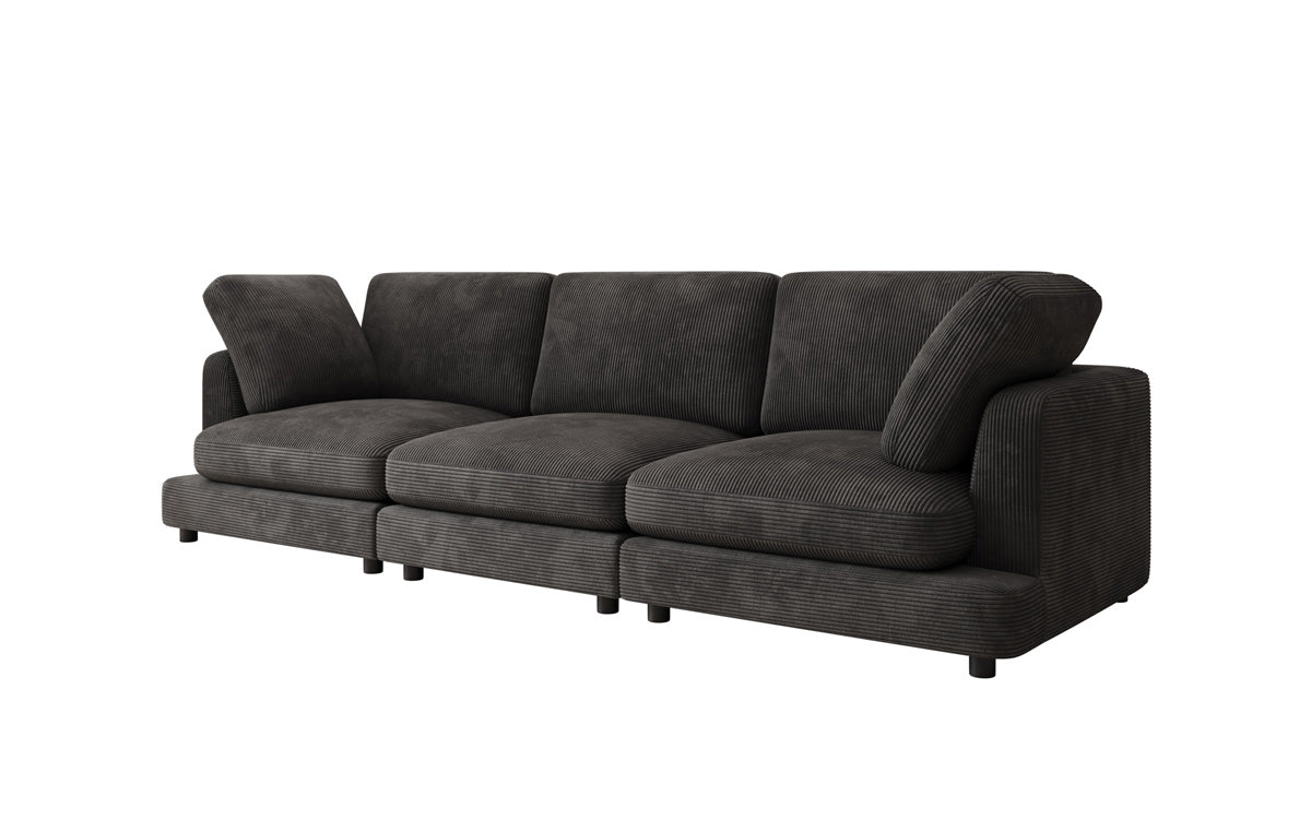 Designer 3 Siter Sofa Thalessa in Cord