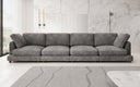 Designer 4 Sitzer Sofa Thalessa in Cord
