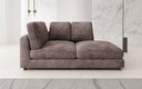 Designer Chaise Longue/Sofa Thalessa in Cord