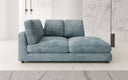 Designer Chaise Longue/Sofa Thalessa in Cord