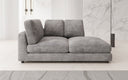 Designer Chaise Longue/Sofa Thalessa in Cord