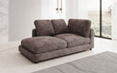 Designer Chaise Longue/Sofa Thalessa in Cord