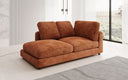 Designer Chaise Longue/Sofa Thalessa in Cord