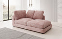 Designer Chaise Longue/Sofa Thalessa in Cord