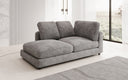 Designer Chaise Longue/Sofa Thalessa in Cord