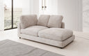 Designer Chaise Longue/Sofa Thalessa in Cord