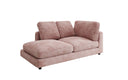 Designer Chaise Longue/Sofa Thalessa in Cord