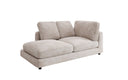 Designer Chaise Longue/Sofa Thalessa in Cord