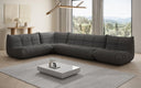Designer Ecksofa Wohnlandschaft Calmo in Teddy Bouclé